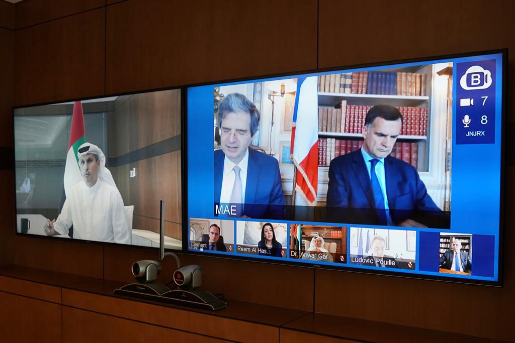 گفتگوی استراتژیک امارات و فرانسه ، تایید نقشه راه 10 ساله