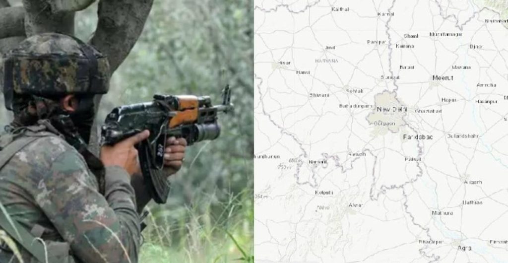 کشته شدن مهاجمان مسلح در کشمیر/ زمین لرزه خفیف در دهلی / تمرین نظامی چین در مرز هند