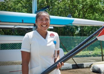 ایستادن در کنار بیمارانش و یک رویای المپیکی